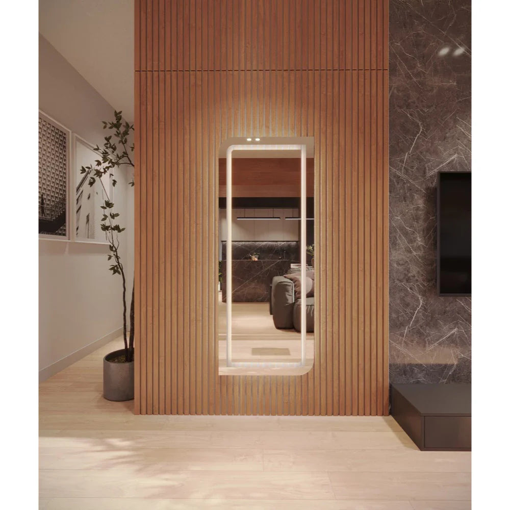 Espelho de Corpo Inteiro EL24 com LED Brilhante - 170 x 70 cm | Grande Liquidação!