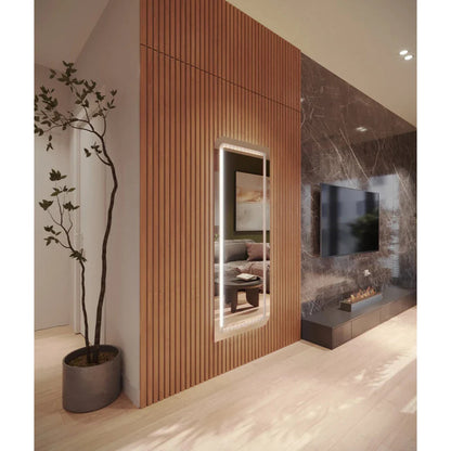 Espelho de Corpo Inteiro EL24 com LED Brilhante - 170 x 70 cm | Grande Liquidação!