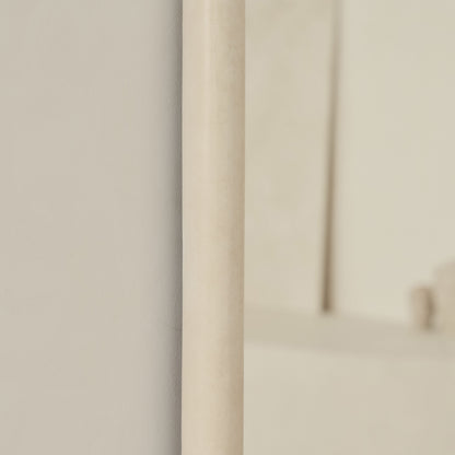 Elis – Grande Espelho de Cimento do Chão ao Teto com Arco - 190 cm x 100 cm