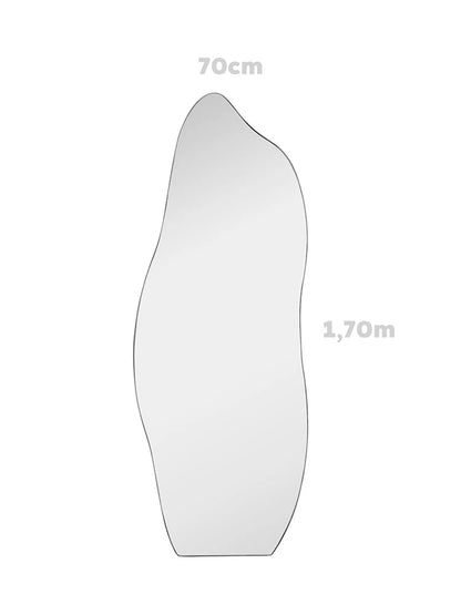 Espelho Decorativo Orgânico Fiamma – Vista de Corpo Inteiro – 70 x 170 cm – Imperdível em Promoção!