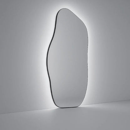 Espelho de Parede Lopazzi Grande em Algodão Orgânico com Iluminação LED Quente/Fresca - 115 x 60 cm – Ofertas Imperdíveis!