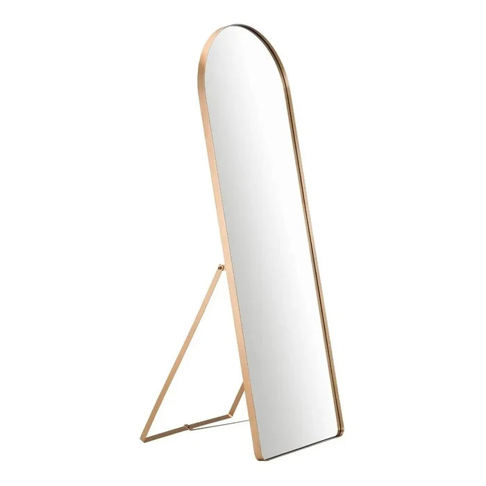 Espelho Estilo Pinterest com Suporte e Moldura Dourada – OFERTA ESPECIAL!