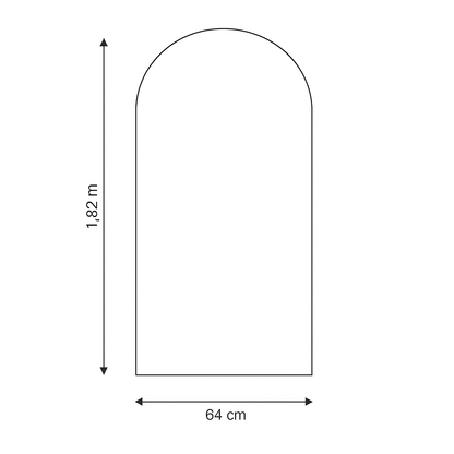 Espelho Estilo Pinterest com Suporte e Moldura Dourada – OFERTA ESPECIAL!