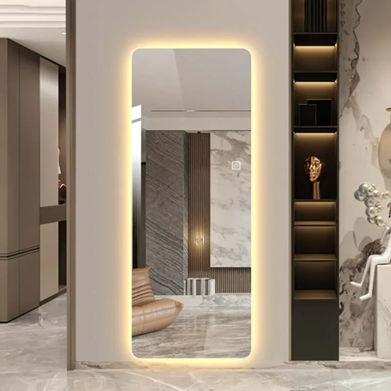 Espelho Retangular Iluminado com LED - 50x160 cm