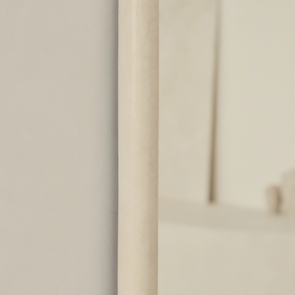 Espelho de Corpo Inteiro Grande com Moldura Curvada em Cimento – 190 x 100 cm (Promoção Imperdível)