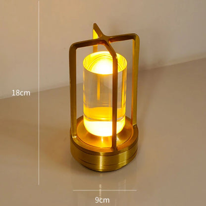 Lâmpada de Mesa Estilo Nórdico – Recarregável LED