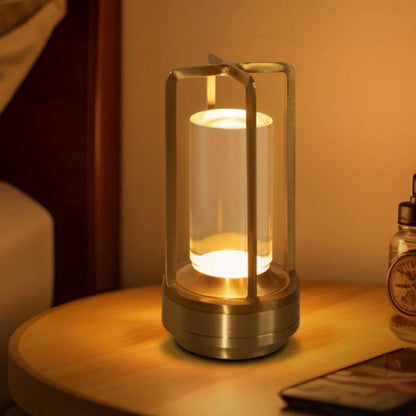 Lâmpada de Mesa Estilo Nórdico – Recarregável LED