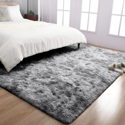 Tapete Peludo 1,50 x 1,00 m – Ultra Felpudo Cinza