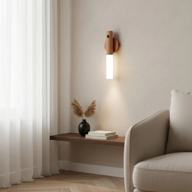 Luz Noturna Inteligente Magnética com Sensor