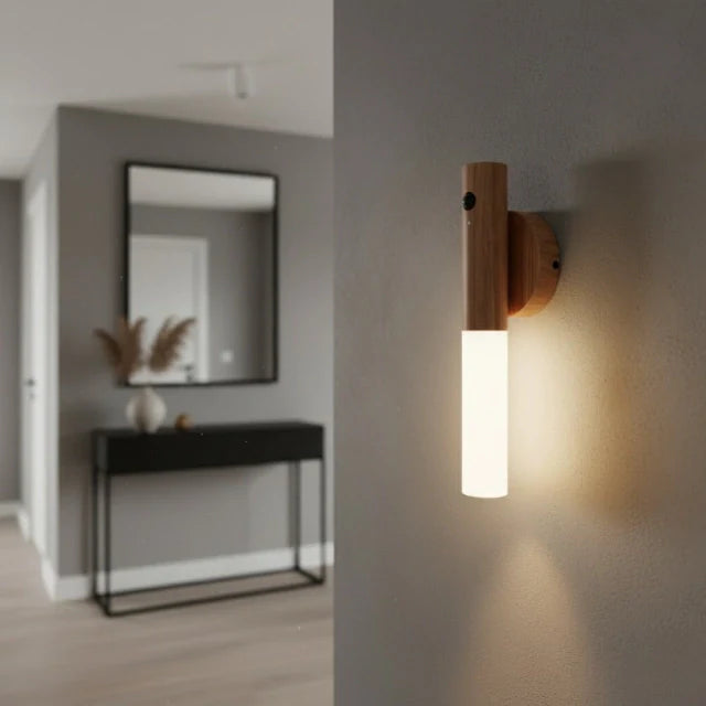 Luz Noturna Inteligente Magnética com Sensor